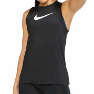 Nike Logo Open Back Tank Top